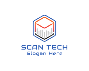 Tech Cube Statistics logo design