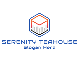 Tech Cube Statistics logo design