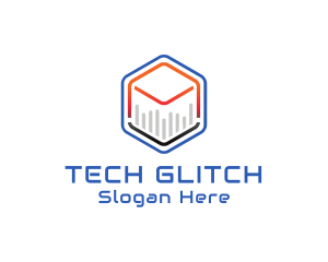 Tech Cube Statistics logo design