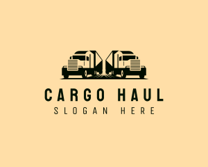 Freight Forwarding Truck logo design