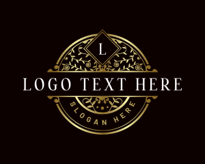 Luxury Vines Floral Logo