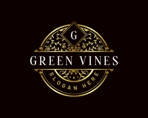 Vines - Luxury Vines Floral logo design