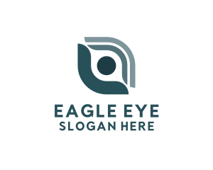 Modern Technology Eye logo design