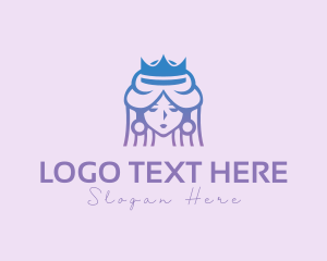 Vip - Queen Crown Jewelry logo design