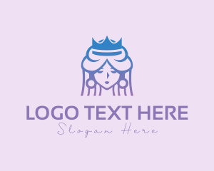 Upmarket - Queen Crown Jewelry logo design