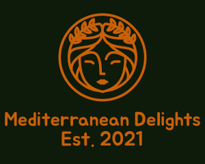 Mediterranean - Bronze Fairy Badge logo design