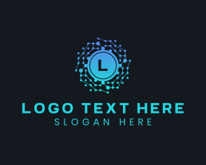 Signal - Tech Cyber App Ai logo design