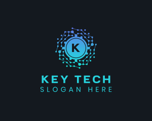 Tech Cyber App Ai logo design