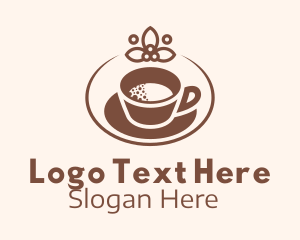 Brown Organic Coffee  Logo