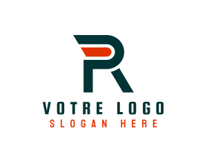 Automotive Business Letter R Logo