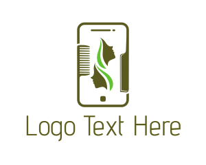 Phone - Mobile Beauty Salon logo design