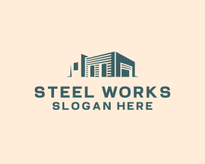 Warehouse Logistics Facility logo design