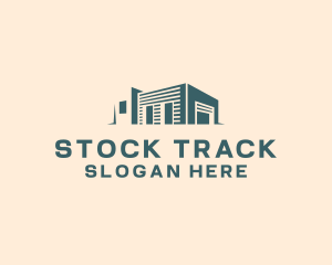 Inventory - Warehouse Logistics Facility logo design