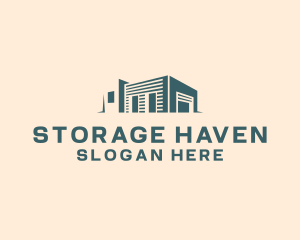 Warehouse - Warehouse Logistics Facility logo design