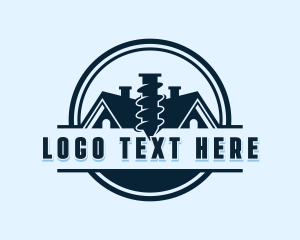 Repairman - Handyman Screw Repairman logo design