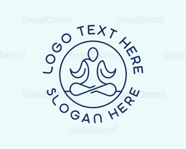 Holistic Yoga Meditation Logo