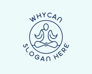 Healing - Holistic Yoga Meditation logo design