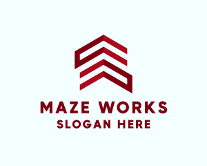 Modern Maze Business  logo design