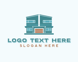 Residential - Property Architect Contractor logo design