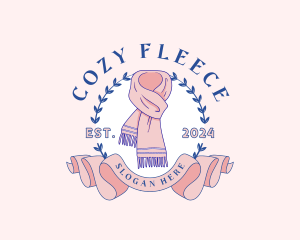 Fleece - Fashion Scarf Boutique logo design