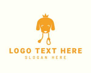 Pet Adoption - Crown Puppy Pet logo design