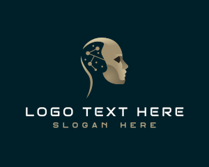 Artificial Intelligence Technology logo design