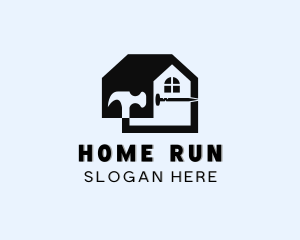 Home Improvement Construction Tools logo design