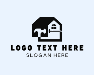 Home Improvement - Home Improvement Construction Tools logo design