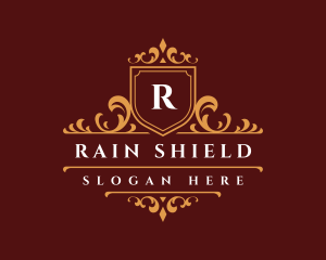 Elegant Royal Shield logo design