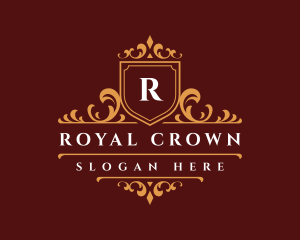 Royal - Elegant Royal Shield logo design