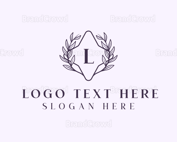 Luxury Stylish Wreath Logo