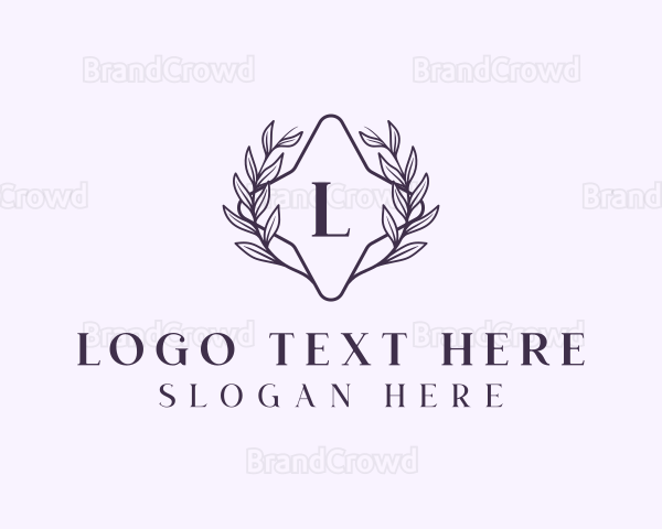 Luxury Stylish Wreath Logo