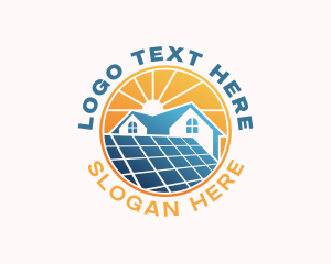 Sustainable - Renewable Solar Energy logo design