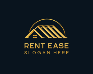 Luxury Realty House Roof logo design