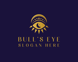 Mystic Moon Eye logo design