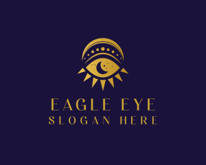 Mystic Moon Eye logo design