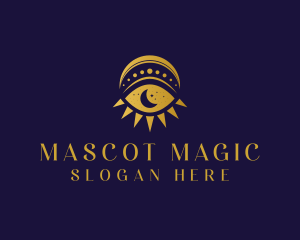 Mystic Moon Eye logo design