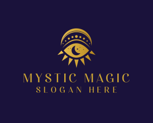 Mystic Moon Eye logo design