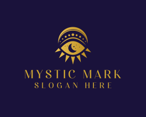 Mystic Moon Eye logo design