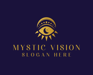 Mystic Moon Eye logo design