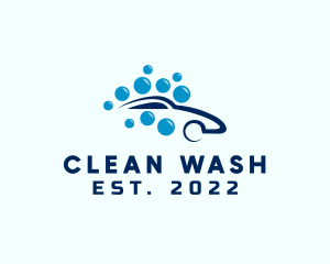 Auto Car Wash Cleaning  logo design