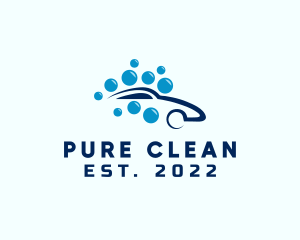 Auto Car Wash Cleaning  logo design