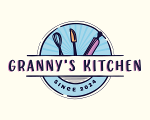 Kitchen Bakery Cookware logo design