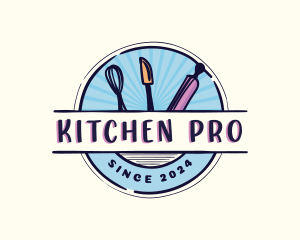 Kitchen Bakery Cookware logo design