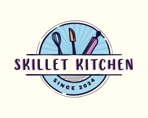 Kitchen Bakery Cookware logo design