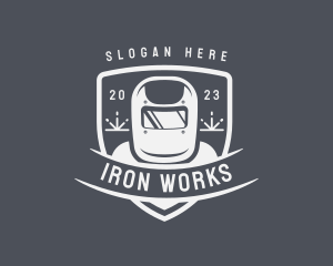 Shield Welding Fabrication logo design