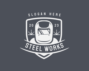 Shield Welding Fabrication logo design