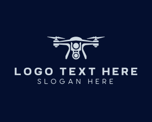 Photography - Quadrotor Drone Camera logo design