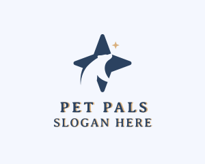 Star Polar Bear Wildlife logo design