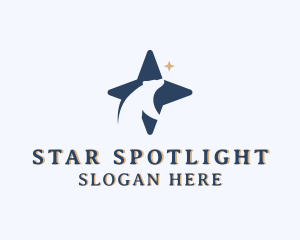 Star Polar Bear Wildlife logo design